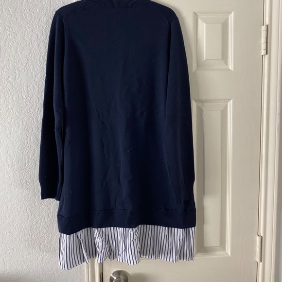 Pearl By Lela Rose Wool Blend Pullover Sweater Dress - Picture 3 of 9